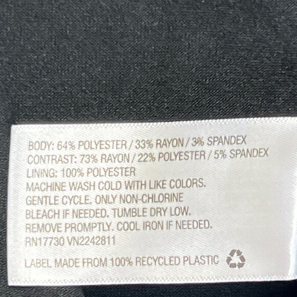 Xhilaration M Goth Grunge Black Maxi Dress Tribal Print Insert 3/4 Sleeves Maxi - Picture 4 of 10